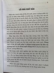 Pháp Luật Về Lãi, Lãi Suất, Phạt Vi Phạm Trong Quan Hệ Dân Sự...