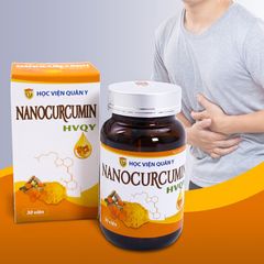 Viên nghệ nano curcumin hỗ trợ hệ tiêu hóa của Học viện quân y