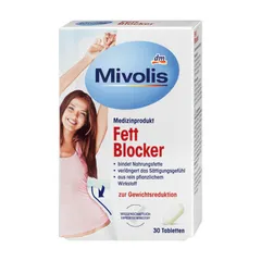 Viên uống giảm cân Đức Mivolis Fett Blocker hộp 30 viên