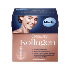 Nước collagen thủy phân Mivolis Beauty Kollage Đức hộp 20 ống x 25ml