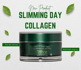 Kem Hỗ Trợ Tan Mỡ Bụng Slimming Day Collagen 200gr - Giúp Săn Chắc Da, Giảm Mỡ Tự Nhiên, Dành Cho Mọi Lứa Tuổi
