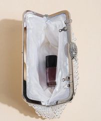 Túi Clutch ví dự tiệc đính ngọc trai đá swarovski hàng nội địa US