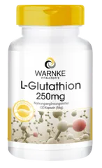 Viên uống trắng da Warnke L-Glutathione Đức lọ 100 viên