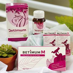 Bột pha lợi sữa cốm sau sinh Betimum-M Hỗ Trợ Giảm Căng Thẳng