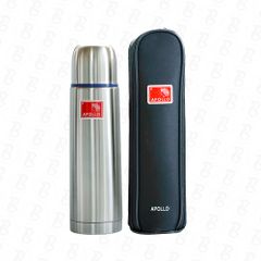 Bình Giữ Nhiệt Lưỡng Tính Apollo AP-800 780ml - Thiết Kế Sang Trọng, Khóa Tự Động, Giữ Nóng 24h, Dễ Vệ Sinh, Túi Xách Kèm Theo