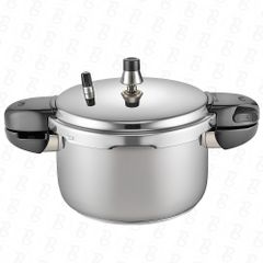 Nồi Áp Suất Inox 5.3L PoongNyun HNVPC-10(IH) - Thiết Kế Châu Âu Chống Dính, Đáy 3 Lớp Dày, Đa Chức Năng Nấu Ăn Tiết Kiệm Thời Gian
