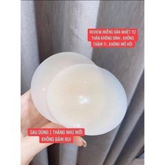 Miếng Dán Ngực Silicon Nâng Ngực Tự Nhiên - Siêu Mỏng, Bám Dính Chắc, Dễ Dàng Vệ Sinh và Tái Sử Dụng - Hàng Chính Hãng OEM