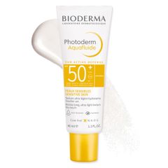 Kem Chống Nắng Bioderma Photoderm Aquafluide SPF50+ 40ml - Bảo Vệ Da Hoàn Hảo Trước Tia UV, Chất Kem Mỏng Nhẹ, Thấm Nhanh