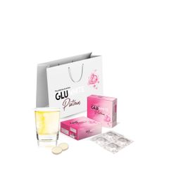 Viên sủi Gluwhite Giúp Dưỡng Trắng Da, Mờ Nám Hộp 5 Vỉ x 4 Viên/Vỉ