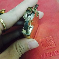 Ruột Bật Lửa Zippo Chính Hãng Mỹ - Màu Vàng, Ruột Thép Không Gỉ, Thay Thế Dễ Dàng, Tương Thích Hầu Hết Các Vỏ Zippo
