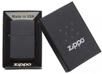 Bật Lửa Zippo Black Matte 218 Chính Hãng Mỹ - Bật Lửa Chống Gió, Chất Lượng Cao, Quà Tặng Hoàn Hảo cho Fan Zippo