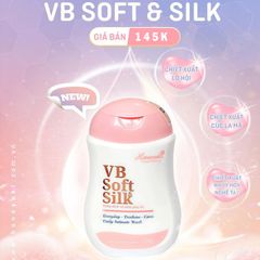 Dung dịch vệ sinh phụ nữ Hanayuki VB Soft Silk 150g màu hồng - Chăm sóc vùng kín, khử mùi, ngăn ngừa viêm nhiễm hiệu quả