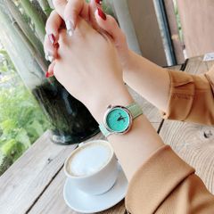 Đồng hồ nữ Marc Jacobs xanh ngọc đính đá opal siêu đẹp