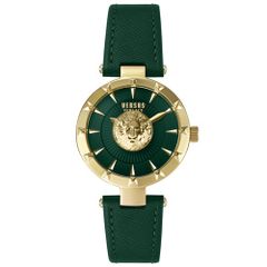 Đồng hồ nữ Versace Versus green leather sành điệu