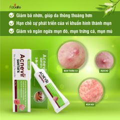 Kem mụn Acnevir xanh chuyên dùng cho da mụn