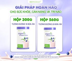 Organic Rmeal Keto – Bữa Ăn Lành Mạnh Hàng Chính Hãng