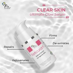 Tinh Chất Giúp Trẻ Hoá Da Fixderma Reticuram Serum 15ml - Mỹ, Ngăn Ngừa Nếp Nhăn, Cải Thiện Đàn Hồi Da, Phù Hợp Với Mọi Loại Da