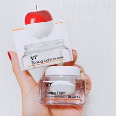 Kem V7 Toning Light Dr Jart+ Hàn Quốc 15ml - Dưỡng Trắng Tái Tạo Da Sáng Khỏe, Thành Phần Thiên Nhiên, Hỗ Trợ Làm Mờ Sẹo, Nám