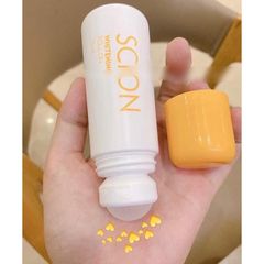 Lăn Khử Mùi Scion Nuskin Pure White Roll On - Khử Mùi Hôi, Giữ Khô Ráo, Thoáng Mát Suốt Ngày, Hỗ Trợ Tránh Ố Vàng Áo