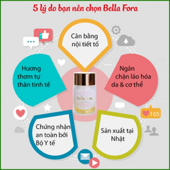 Viên uống tỏa hương Bella Fora Nhật Bản 35 viên 76889