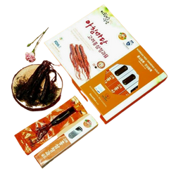 Hồng Sâm Tẩm Mật Ong Nguyên Củ Achimmadang Hàn Quốc - Hộp 8 Củ 300g Giúp Tăng Cường Sức Khỏe và Giảm Mệt Mỏi