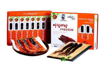Hồng Sâm Tẩm Mật Ong Nguyên Củ Achimmadang Hàn Quốc - Hộp 8 Củ 300g Giúp Tăng Cường Sức Khỏe và Giảm Mệt Mỏi