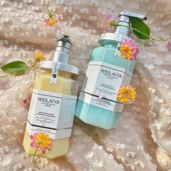 Bộ Dầu Gội Dầu Xả Phục Hồi Đa Tầng Nấm Truffle Weilaiya 900ml - Làm Sạch Tóc Hư Tổn, Dưỡng Ẩm, Hương Sang Trọng, Tóc Mượt Như Salon
