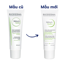Kem Dưỡng Ẩm Bioderma Sebium Hydra 40ml - Giảm Mụn, Điều Tiết Bã Nhờn, Dành Cho Da Dầu Mụn, Hỗ Trợ Sức Khỏe Làn Da