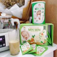 Combo 2 Hộp Bột Ngũ Cốc Lợi Sữa Min Min 30 Loại Hạt Bổ Dưỡng