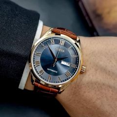 Đồng hồ nam Citizen máy cơ automatic sang trọng