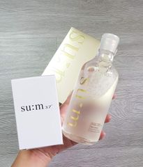 Nước Tẩy Trang Su:m 37 Skin Saver 400ml 3 Trong 1 - Tặng Kèm Hộp Bông Tẩy Trang Dưỡng Da Nhạy Cảm