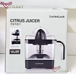 Máy Vắt Cam LocknLock EJJ246BLK 0.9L - Máy Ép Trái Cây Bằng Nhựa Bền Đẹp, Dễ Vệ Sinh, Hàng Chính Hãng, Bảo Hành 2 Năm