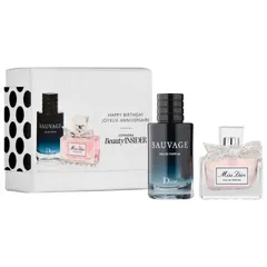 Set nước hoa đôi mini Miss Dior EDP và Dior Sauvage EDP