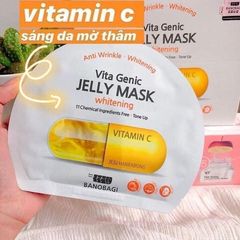 Mặt Nạ BanoBagi Vitamin C Vita Genic - Dưỡng Trắng Da Chống Oxy Hóa - Mặt Nạ Giấy Từ Thiên Nhiên 20.000ppm