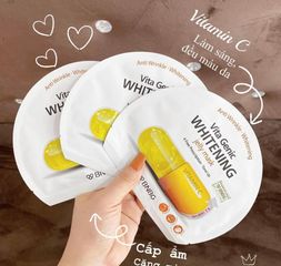 Mặt Nạ BanoBagi Vitamin C Vita Genic - Dưỡng Trắng Da Chống Oxy Hóa - Mặt Nạ Giấy Từ Thiên Nhiên 20.000ppm