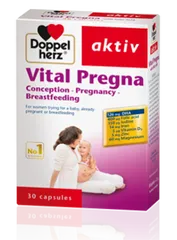 Viên uống Aktiv Vital Pregna bổ sung vitamin cho bà bầu (30 viên)
