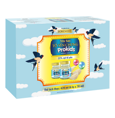 Hộp Yến Sào Prokids 21% Dinh Dưỡng Cho Trẻ Em Hương Vani - Hỗ Trợ Tăng Cường Miễn Dịch, Giúp Phát Triển Chiều Cao, 70ml