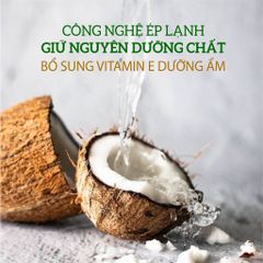 Dầu Dừa Vitamin E Dưỡng Da, Dưỡng Tóc, Dưỡng Môi Milaganics 250ml