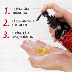 Sữa Tắm Nhụy Hoa Nghệ Tây Milaganics Saffron Shower Gel 30ml