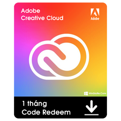 Adobe Creative Cloud All Apps (code 1 tháng)