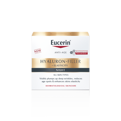 Kem Dưỡng Eucerin Elasticity Ban Đêm 50mL - Giảm Nếp Nhăn, Cải Thiện Độ Đàn Hồi, Phù Hợp Da Nhạy Cảm, Chất Lượng Đức