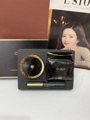 Set phấn nước Cushion Ohui đen chống nắng tặng bút phấn mắt