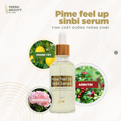 Serum Dưỡng Trắng, Mờ Nám Pime Sinbi - Hỗ Trợ Làm Đều Màu Da, Dưỡng Ẩm, Phù Hợp Với Mọi Loại Da 50ml
