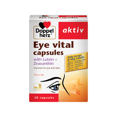 Viên uống Doppelherz Eye Vital Capsules bổ mắt hộp 30 viên