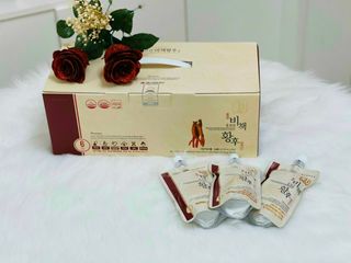 Nước Hồng Sâm Hoàng Hậu Daedong Hàn Quốc 120ml x 20 túi - Tăng cường sức khỏe, đẹp da, bổ sung collagen, hỗ trợ miễn dịch