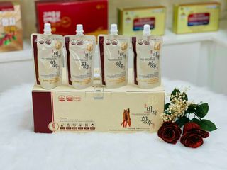 Nước Hồng Sâm Hoàng Hậu Daedong Hàn Quốc 120ml x 20 túi - Tăng cường sức khỏe, đẹp da, bổ sung collagen, hỗ trợ miễn dịch