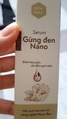 Serum Dưỡng Tóc Gừng Đen Nano Mộc Nhu Giảm Gàu Ngứa