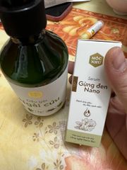Serum Dưỡng Tóc Gừng Đen Nano Mộc Nhu Giảm Gàu Ngứa