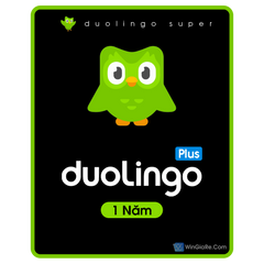 Nâng cấp tài khoản Duolingo Premium Plus 1 Năm chính chủ
