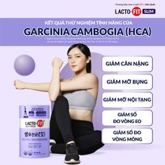 Men Vi Sinh Hàn Quốc Lacto-Fit Slim Hỗ Trợ Giảm Cân (60 gói x 2g)